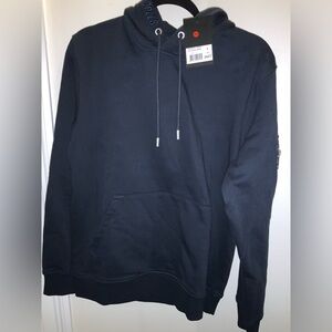 The Kooples Men's Navy Blue Hoodie size small